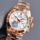 Replica Rolex Cosmograph Daytona Rose Gold Watch White Dial 40MM For Men (2)_th.jpg